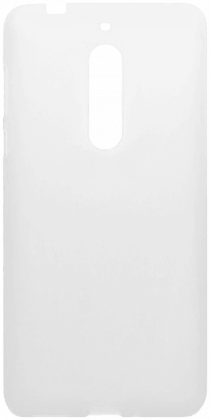 Nokia 5 Dual szilikon tok fényes keret fehér