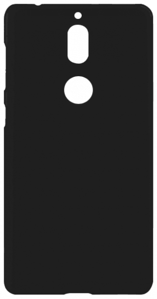 Nokia 7 kemény hátlap gumírozott fekete