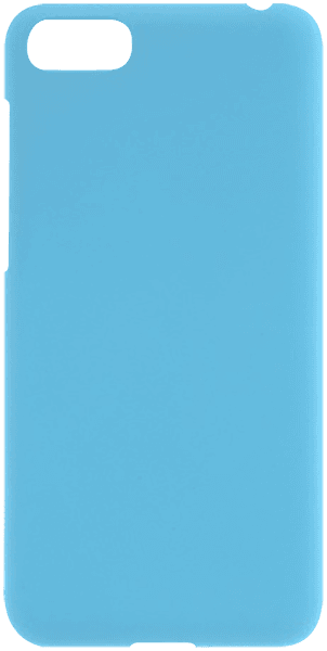 Huawei Y5 Prime 2018 (Y5 2018) kemény hátlap gumírozott világoskék