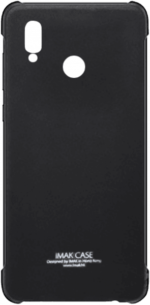 Huawei Honor 8X (View 10 Lite) szilikon tok közepesen ütésálló légpárnás sarok gyári IMAK fekete