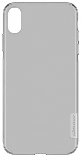 Apple iPhone XS Max szilikon tok gyári NILLKIN ultravékony szürke