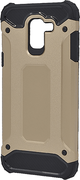 Samsung Galaxy J6 2018 (J600) ütésálló tok légpárnás sarkas, hibrid Forcell Armor arany