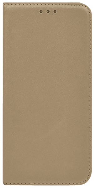 Huawei Mate 20 oldalra nyíló flipes bőrtok asztali tartó funkciós arany