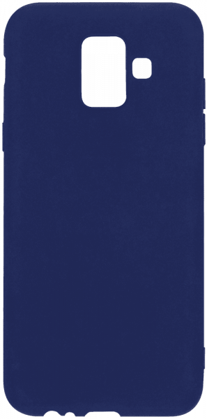 Samsung Galaxy A6 2018 Dual (A600) szilikon tok mágneses kompatibilitás sötétkék