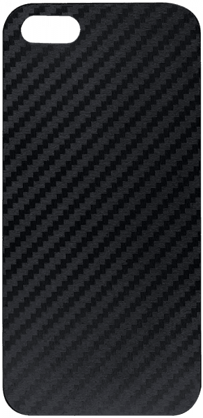 Apple iPhone 5S kemény hátlap karbon mintás fekete