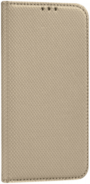 Sony Xperia 10 Plus oldalra nyíló flipes bőrtok rombusz mintás arany