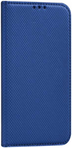 Nokia 2 2019 (Nokia 2.2) oldalra nyíló flipes bőrtok rombusz mintás sötétkék