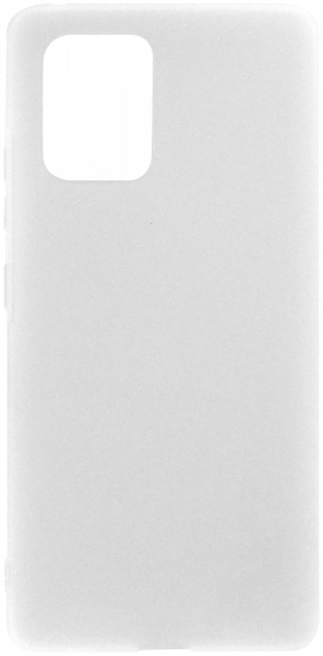 Samsung Galaxy S10 Lite (SM-G770F) szilikon tok matt tejfehér