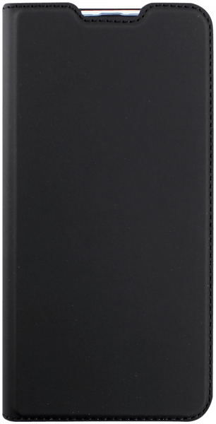 Samsung Galaxy A21 (SM-A210F) oldalra nyíló flipes bőrtok gyári DUX DUCIS bankkártya tartó fekete