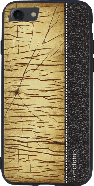 Apple iPhone 7 kemény hátlap bőrhatású fa mintás