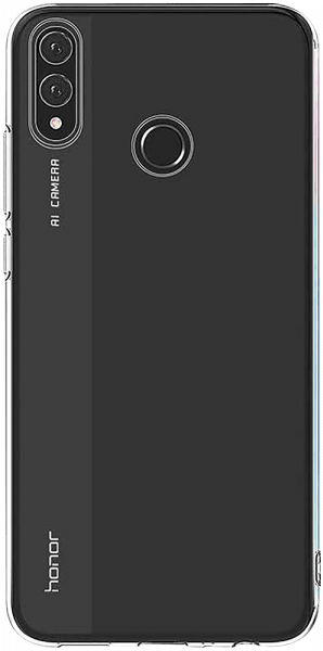 Huawei Honor 8X (View 10 Lite) szilikon tok átlátszó