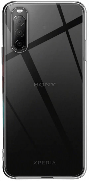 Sony Xperia 10 II szilikon tok átlátszó