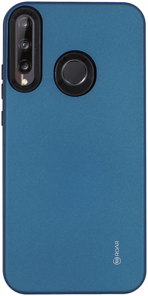 Huawei P40 Lite E ütésálló tok gyári ROAR RICO ARMOR sötétkék