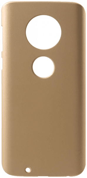 Motorola Moto G6 kemény hátlap gumírozott arany