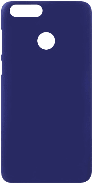 Huawei Honor 7X kemény hátlap gumírozott sötétkék