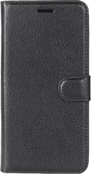 Sony Xperia L2 oldalra nyíló flipes bőrtok asztali tartó funkciós fekete