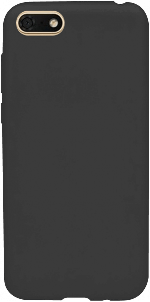 Huawei Y5 2018 szilikon tok matt fekete