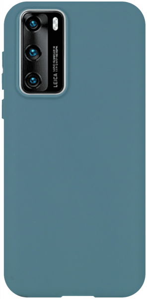 Huawei P40 szilikon tok matt kékesszürke