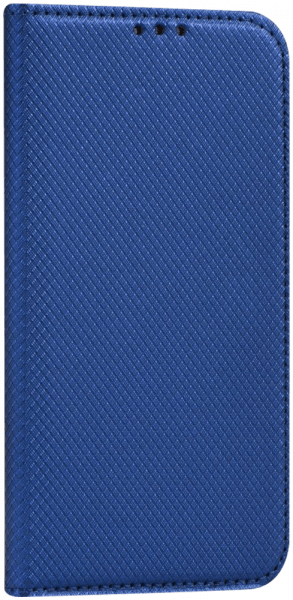 Samsung Galaxy A02s (SM-A025) oldalra nyíló flipes bőrtok rombusz mintás sötétkék