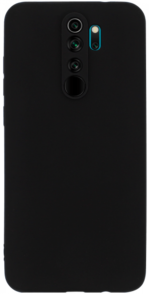 Xiaomi Redmi Note 8 Pro szilikon tok kameravédővel matt fekete