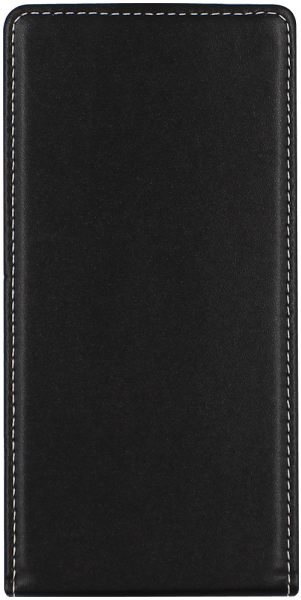 Xiaomi Redmi 9A lenyíló flipes bőrtok fekete