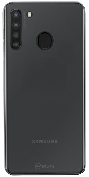 Samsung Galaxy A21 (SM-A210F) szilikon tok gyári ROAR átlátszó