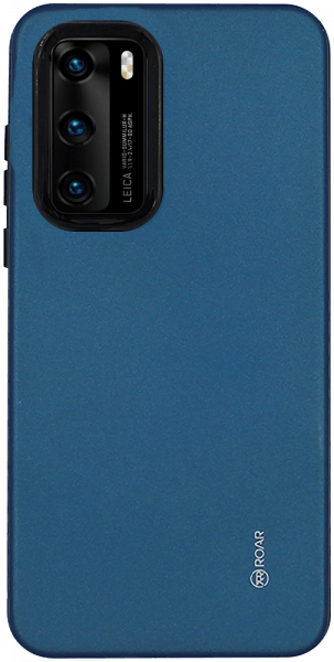 Huawei P40 ütésálló tok gyári ROAR RICO ARMOR sötétkék