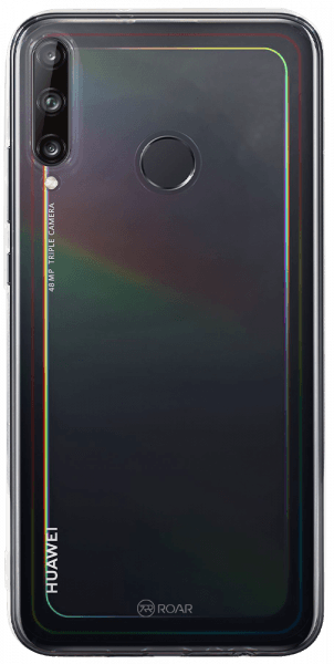 Huawei P40 Lite E szilikon tok gyári ROAR átlátszó