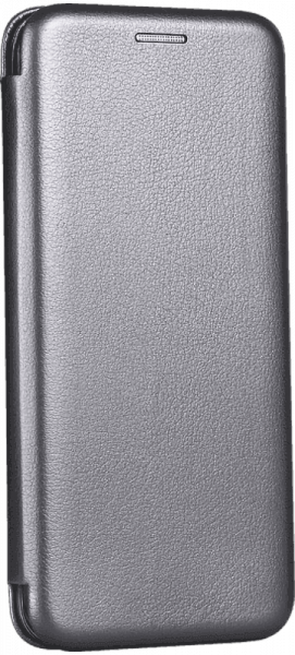 Xiaomi Redmi 9T oldalra nyíló mágneses flipes bőrtok prémium minőség ezüst