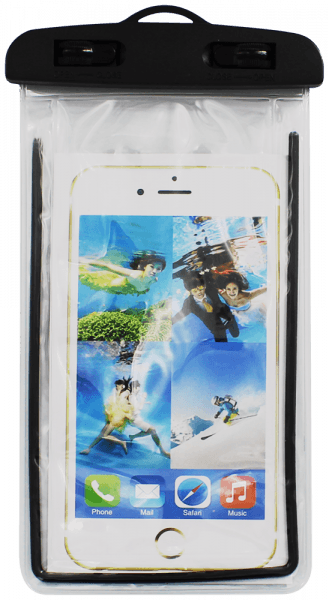 HTC U11 vízálló tok univerzális fekete