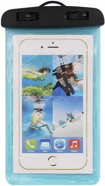 Huawei Y6 2017 vízálló tok univerzális kék