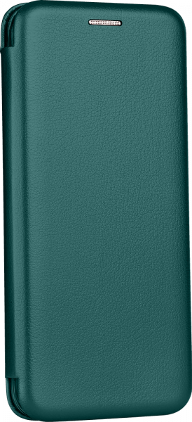 Apple iPhone 11 Pro oldalra nyíló mágneses flipes bőrtok prémium minőség sötétzöld