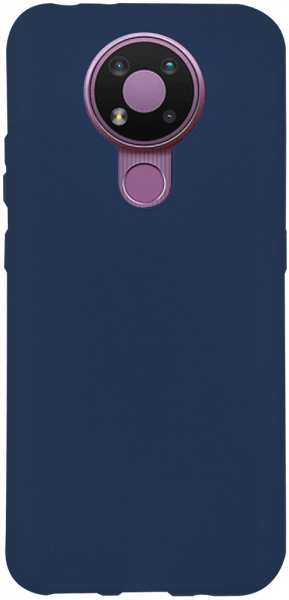 Nokia 3.4 szilikon tok matt sötétkék