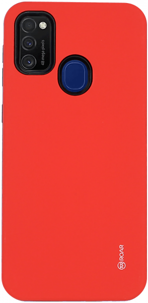 Samsung Galaxy M21 (SM-M215F) ütésálló tok gyári ROAR RICO ARMOR piros