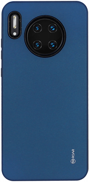 Huawei Mate 30 ütésálló tok gyári ROAR RICO ARMOR sötétkék
