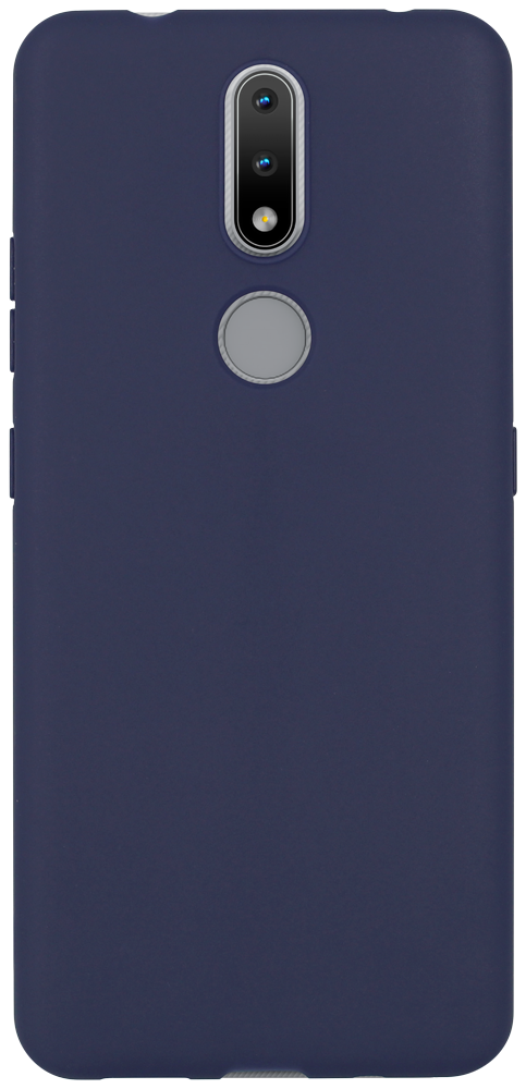 Nokia 2.4 szilikon tok sötétkék