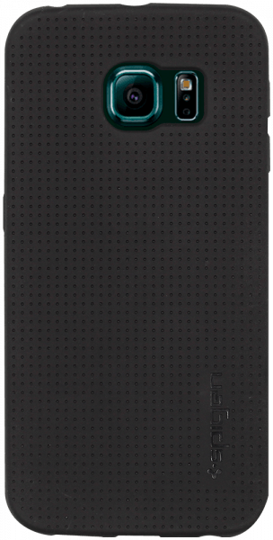 Samsung Galaxy S6 Edge (G925) szilikon tok gyári SGP lyukacsos minta fekete