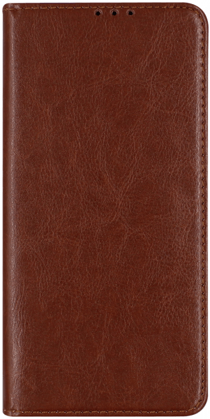 Samsung Galaxy M51 (SM-M515F) oldalra nyíló flipes bőrtok valódi bőr barna