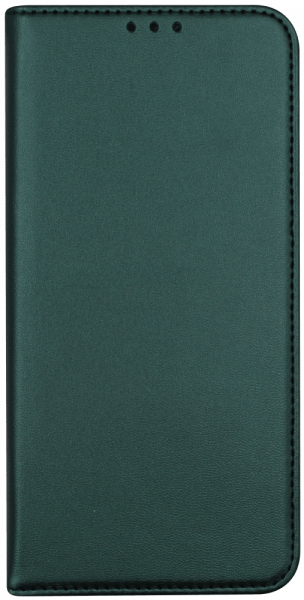 Xiaomi Mi 10T 5G oldalra nyíló flipes bőrtok asztali tartó funkciós sötétzöld