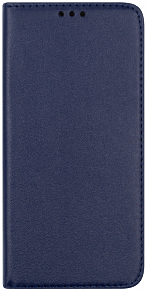 Huawei P40 Lite oldalra nyíló flipes bőrtok asztali tartó funkciós sötétkék