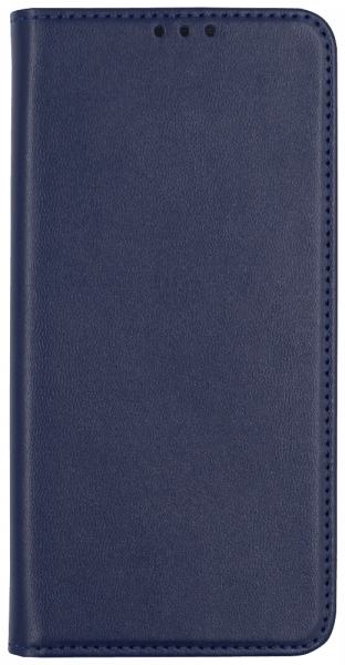 Samsung Galaxy M21 (SM-M215F) oldalra nyíló flipes bőrtok asztali tartó funkciós sötétkék