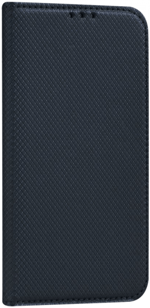 Oppo A31 oldalra nyíló flipes bőrtok rombusz mintás fekete