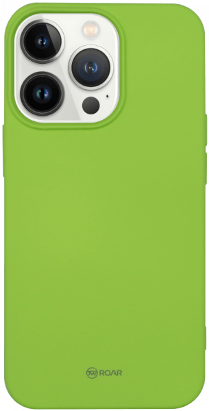 Apple iPhone 13 Pro szilikon tok gyári ROAR világoszöld