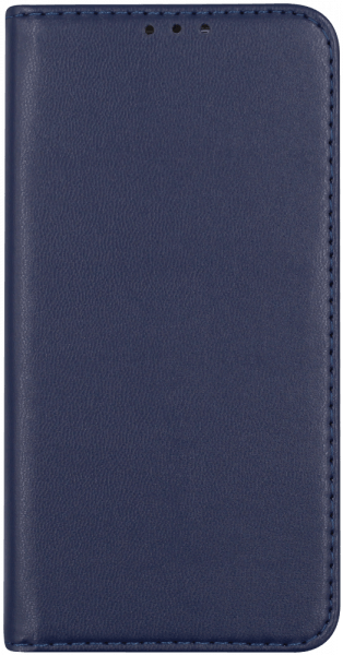 Apple iPhone 13 Pro oldalra nyíló flipes bőrtok asztali tartó funkciós sötétkék