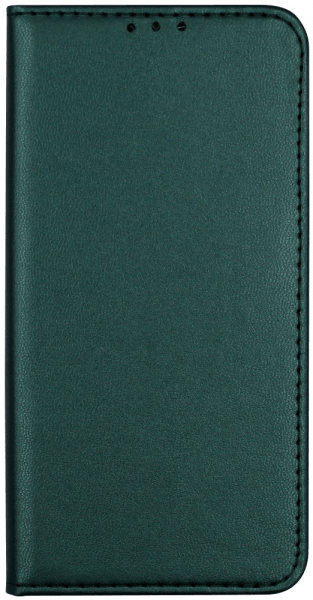 Apple iPhone 13 Pro oldalra nyíló flipes bőrtok asztali tartó funkciós sötétzöld