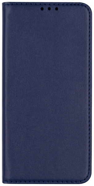 Xiaomi Redmi 8A oldalra nyíló flipes bőrtok asztali tartó funkciós sötétkék