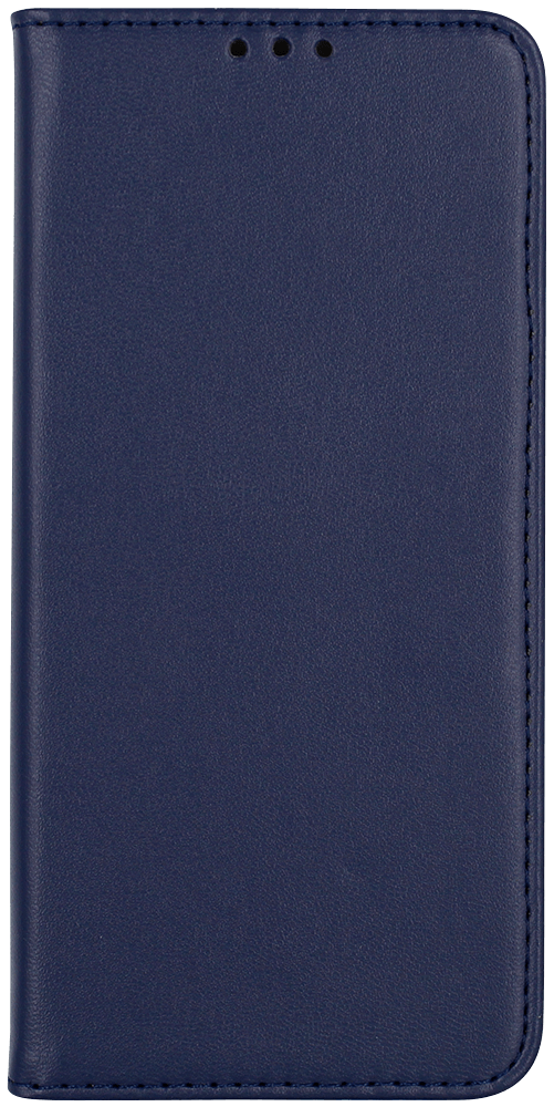 Samsung Galaxy M31s (SM-M317F) oldalra nyíló flipes bőrtok asztali tartó funkciós sötétkék