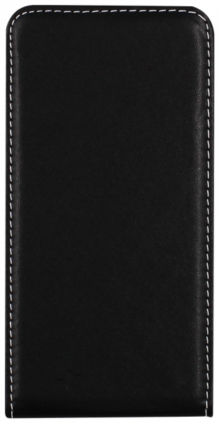 Apple iPhone 13 Pro lenyíló flipes bőrtok fekete