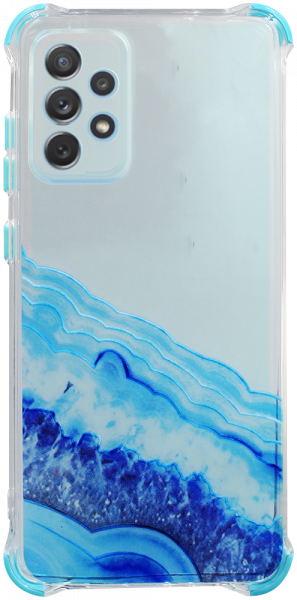 Samsung Galaxy A72 5G (SM-A726B) extra ütésálló Akvarell TPU telefontok