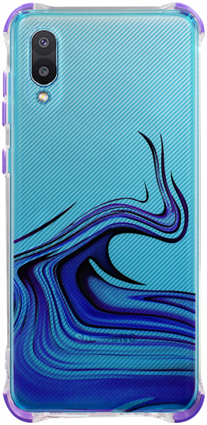 Samsung Galaxy M02 (SM-M022F) extra ütésálló Akvarell TPU telefontok